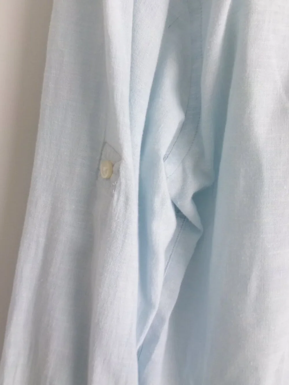 BANANA REPUBLIC MEN'S LINEN SHIRT Sz-M - Picture 6 of 7